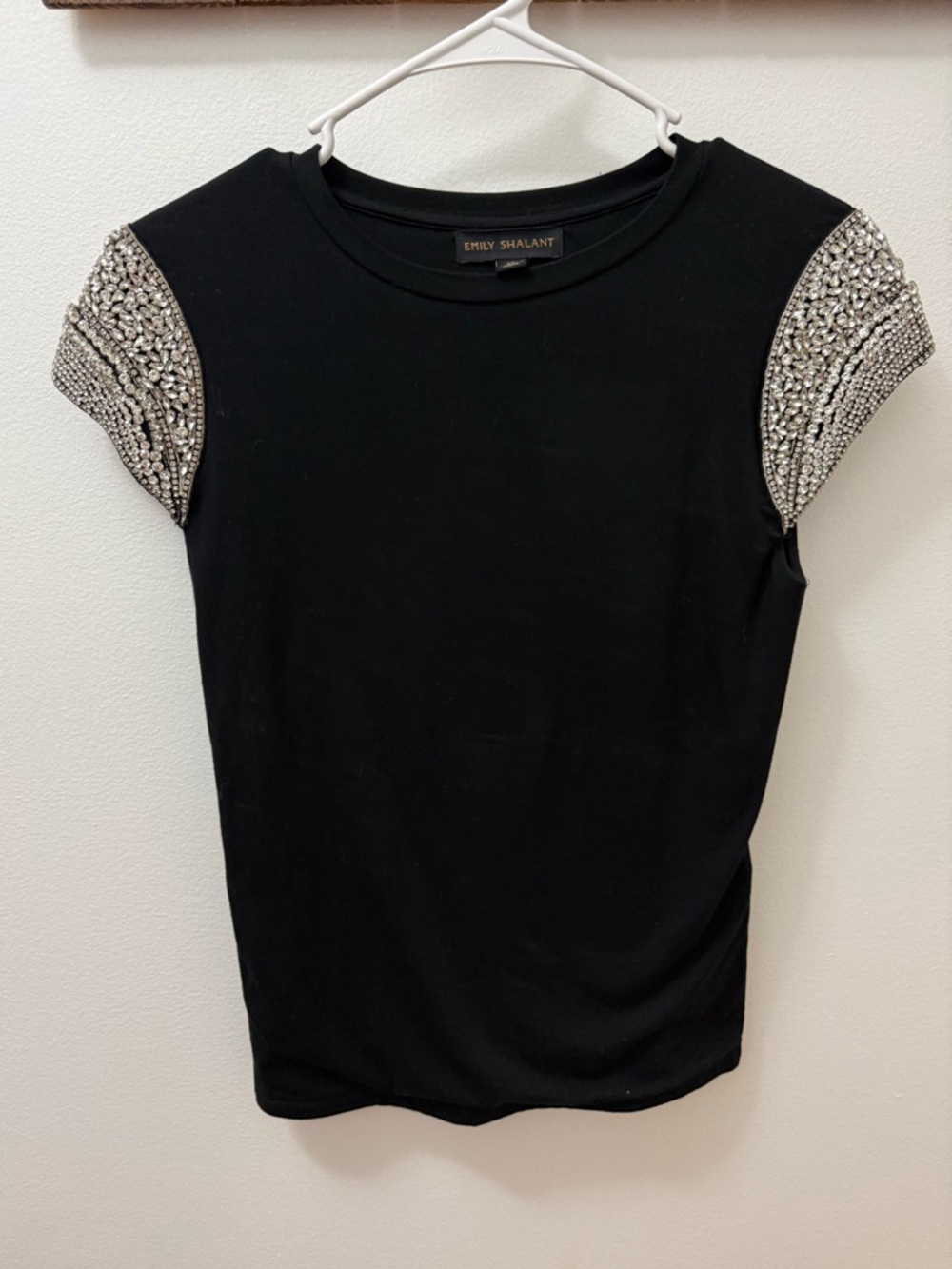 Emily Shalant Cap Sleeve Top size XS